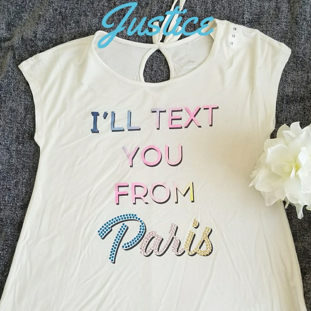 JUSTICE Tunic Top